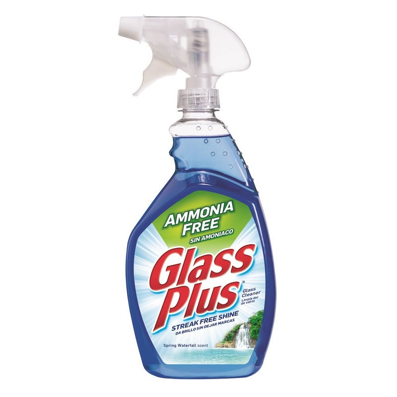 Glass Plus Glass Cleaner, 32 Fl Oz Bottle, Multi-Surface Glass Cleaner - Image 1